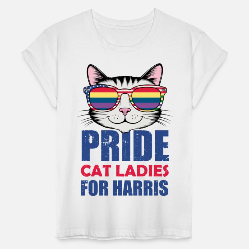 pride cat for harris america usa election
