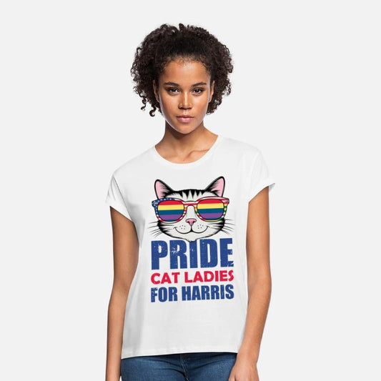 pride cat for harris america usa election