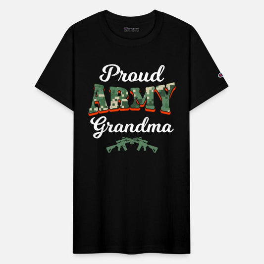 Proud Army Grandma Soldiers Military Fan USA