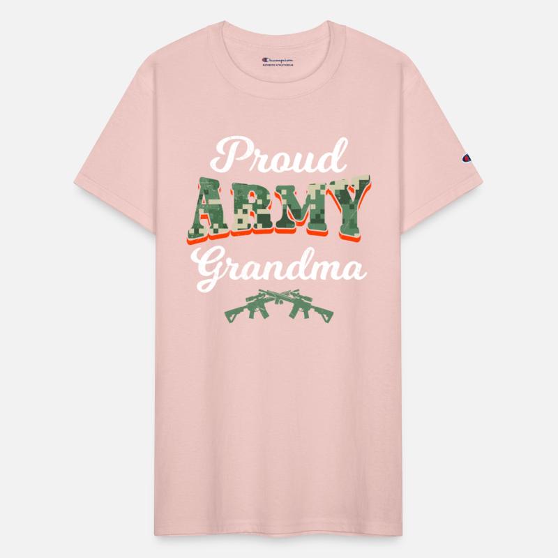 Proud Army Grandma Soldiers Military Fan USA