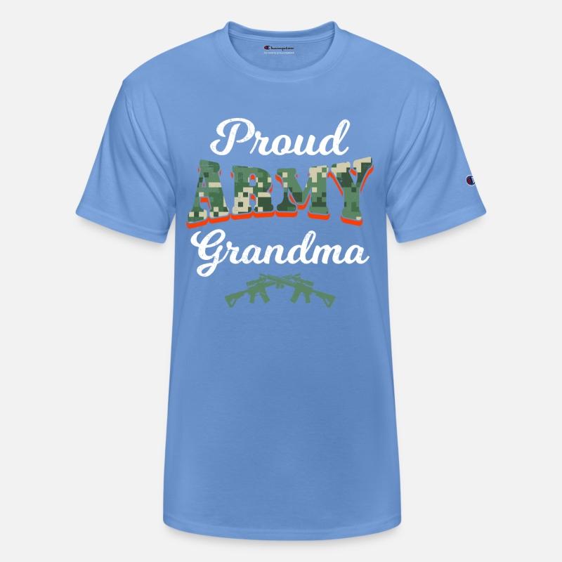 Proud Army Grandma Soldiers Military Fan USA