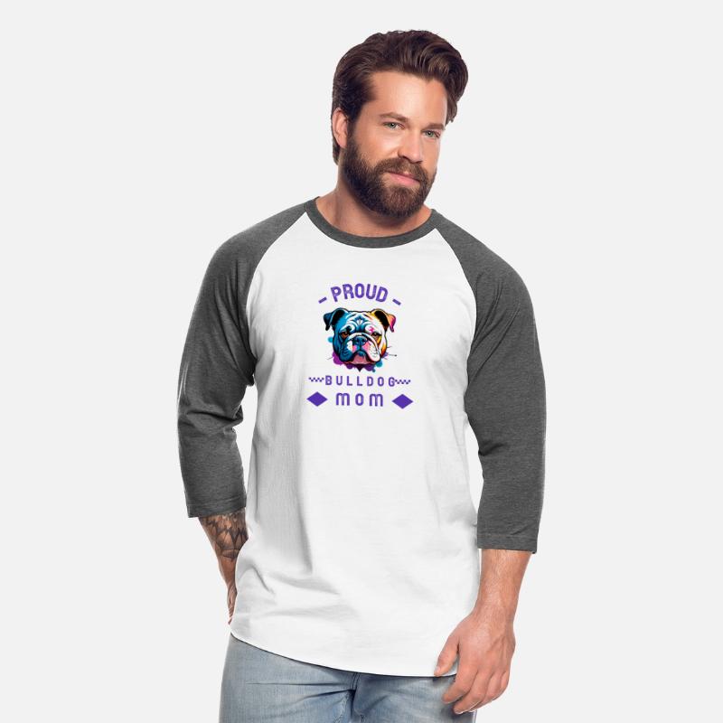 Proud bulldog mom dog lover gift