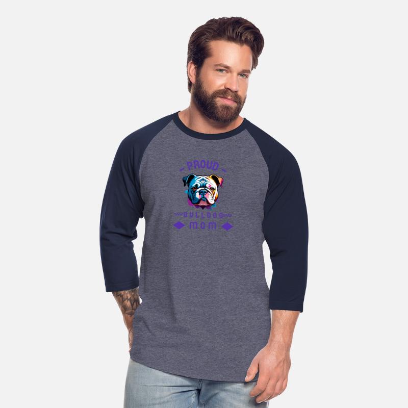 Proud bulldog mom dog lover gift