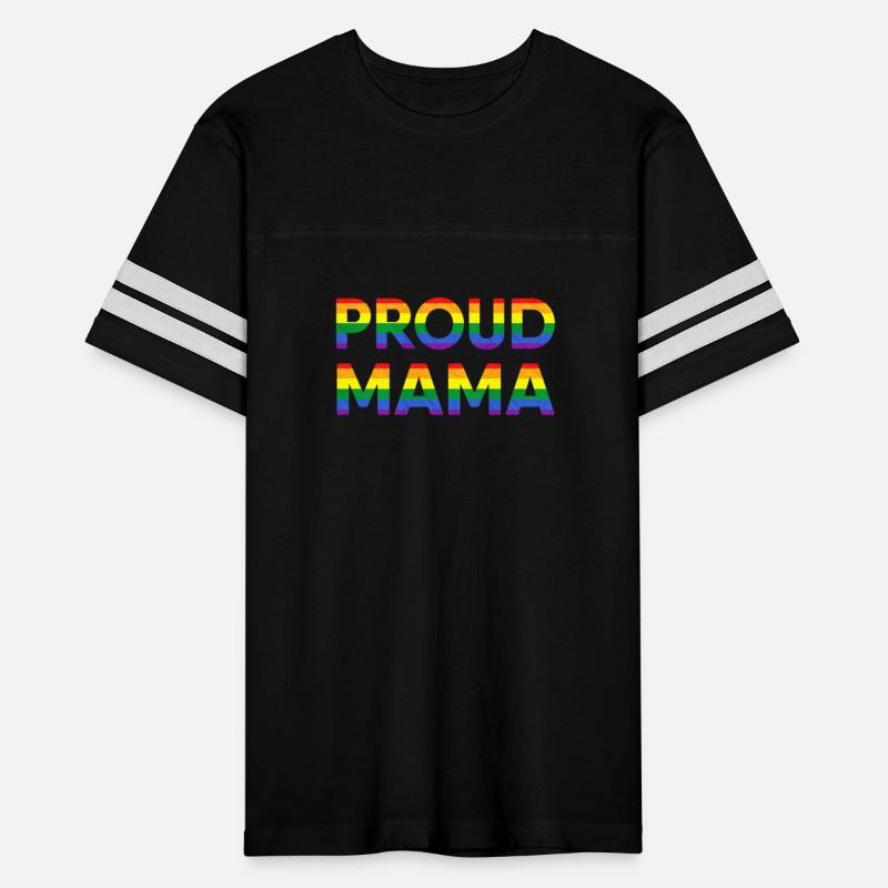 Proud Mom MAMA LGBT LGBTQ Gay Pride Mother Parent