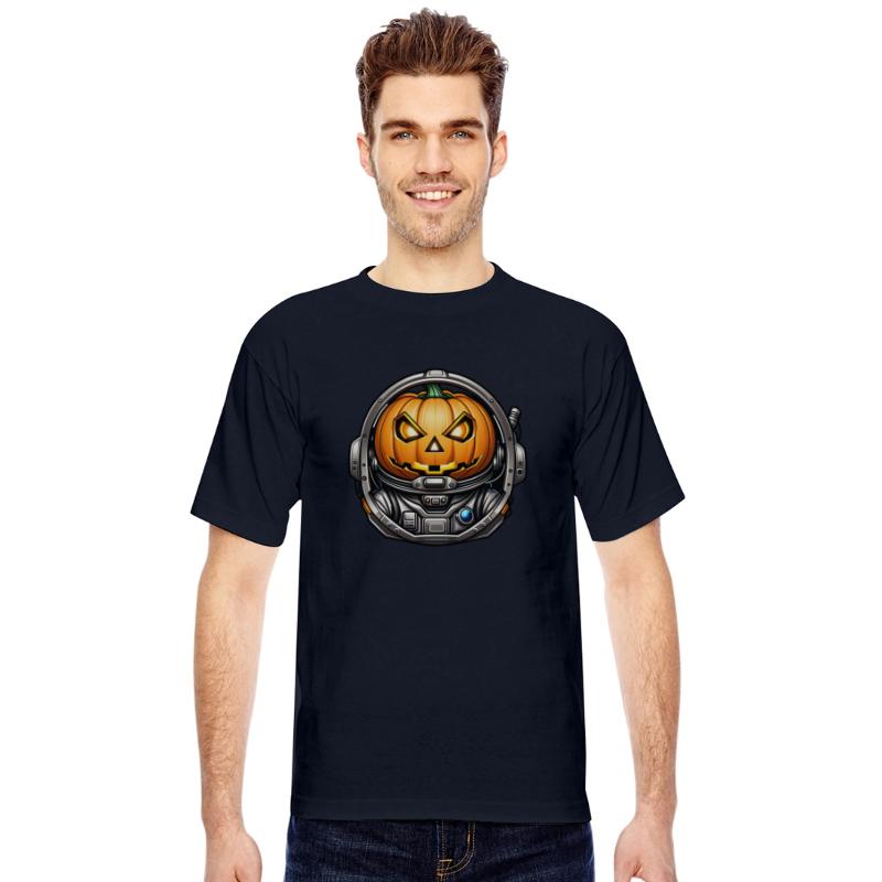 pumpkin head astronaut