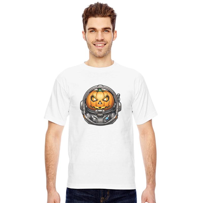 pumpkin head astronaut