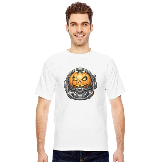 pumpkin head astronaut