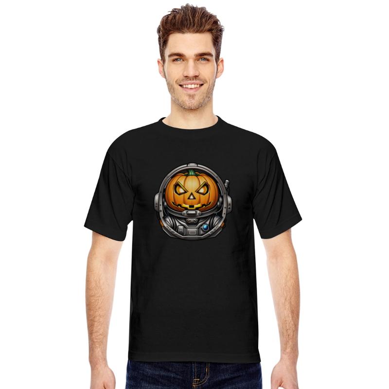 pumpkin head astronaut
