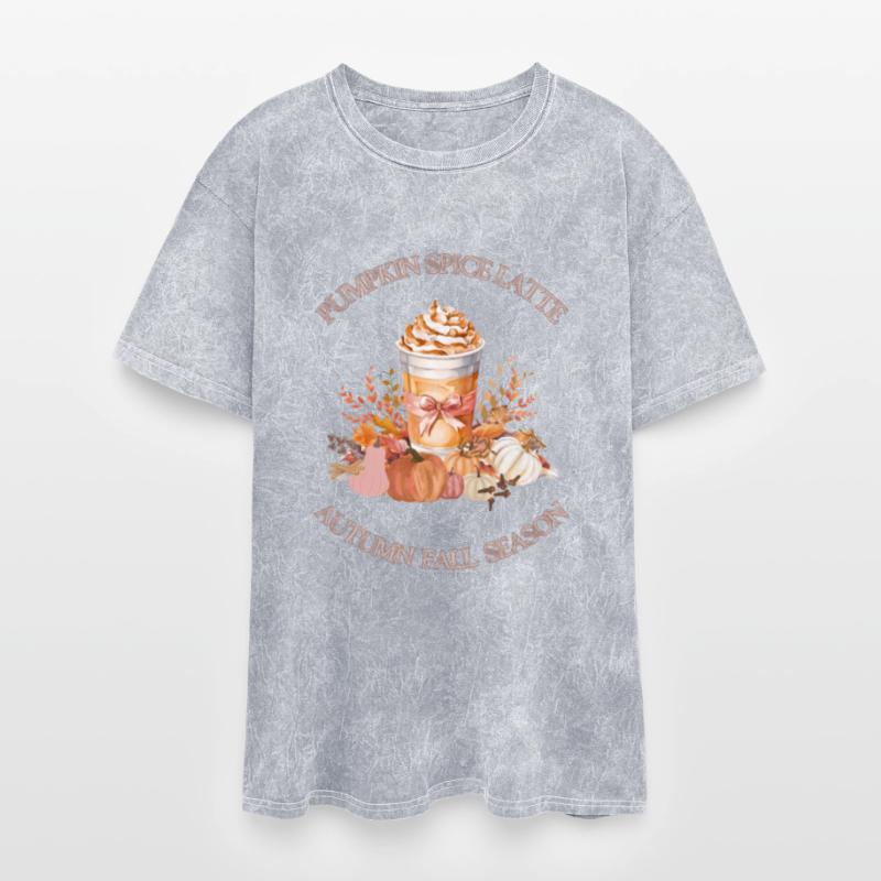 Pumpkin Spice Latte- Cozy Autumn Fall Season Desi