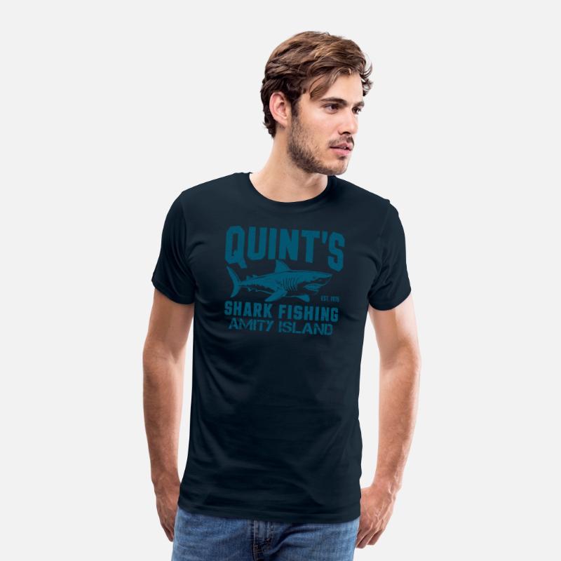 Quint's Shark Fishing Amity Island T-Shirt