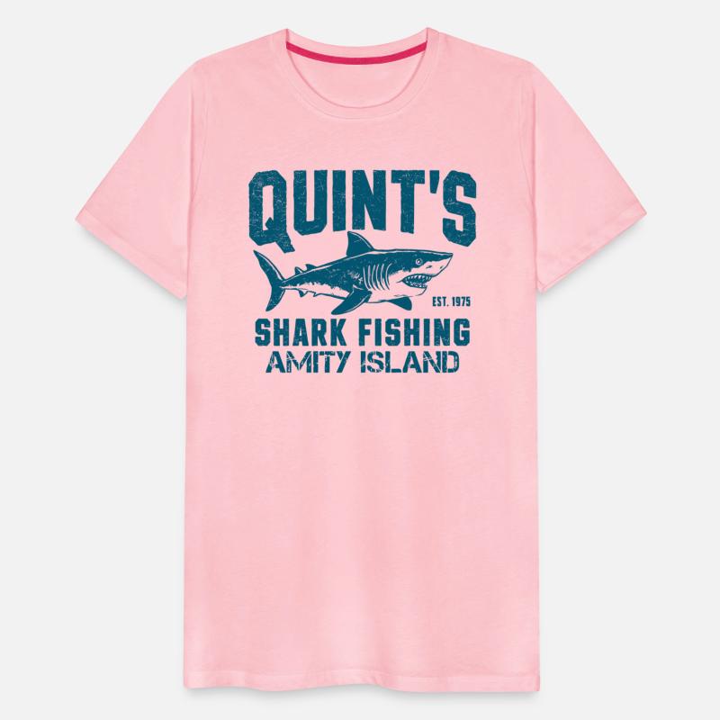 Quint's Shark Fishing Amity Island T-Shirt