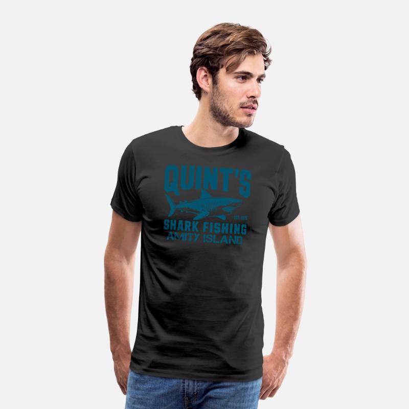 Quint's Shark Fishing Amity Island T-Shirt