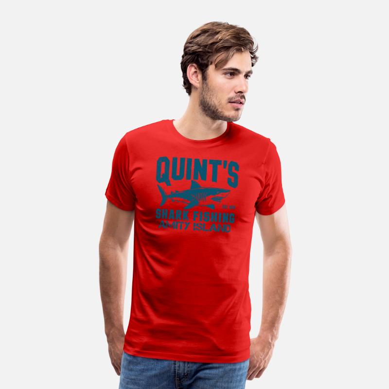 Quint's Shark Fishing Amity Island T-Shirt