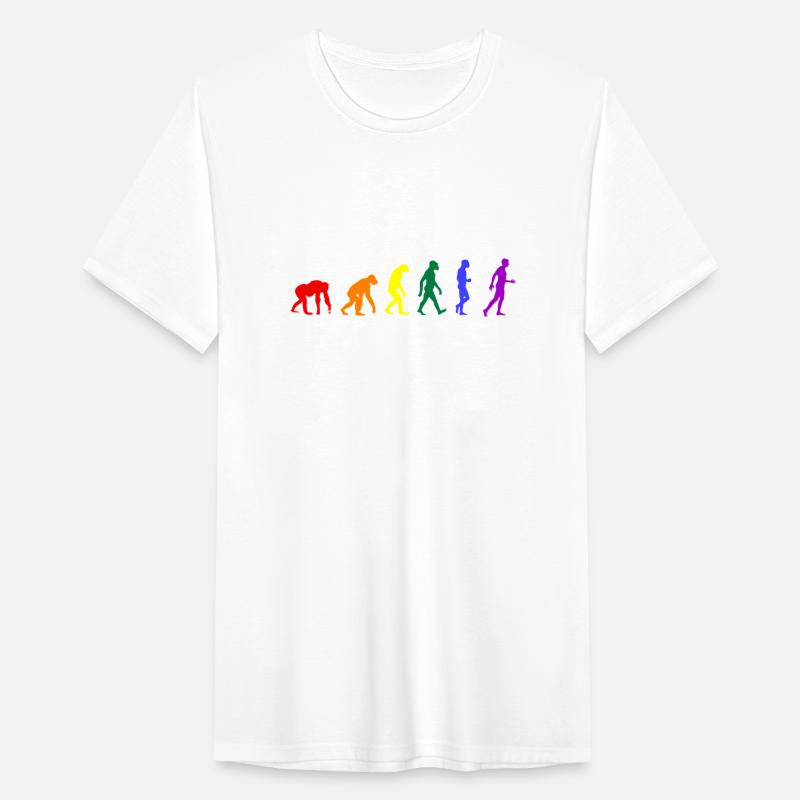 Rainbow Evolution (White Outline)