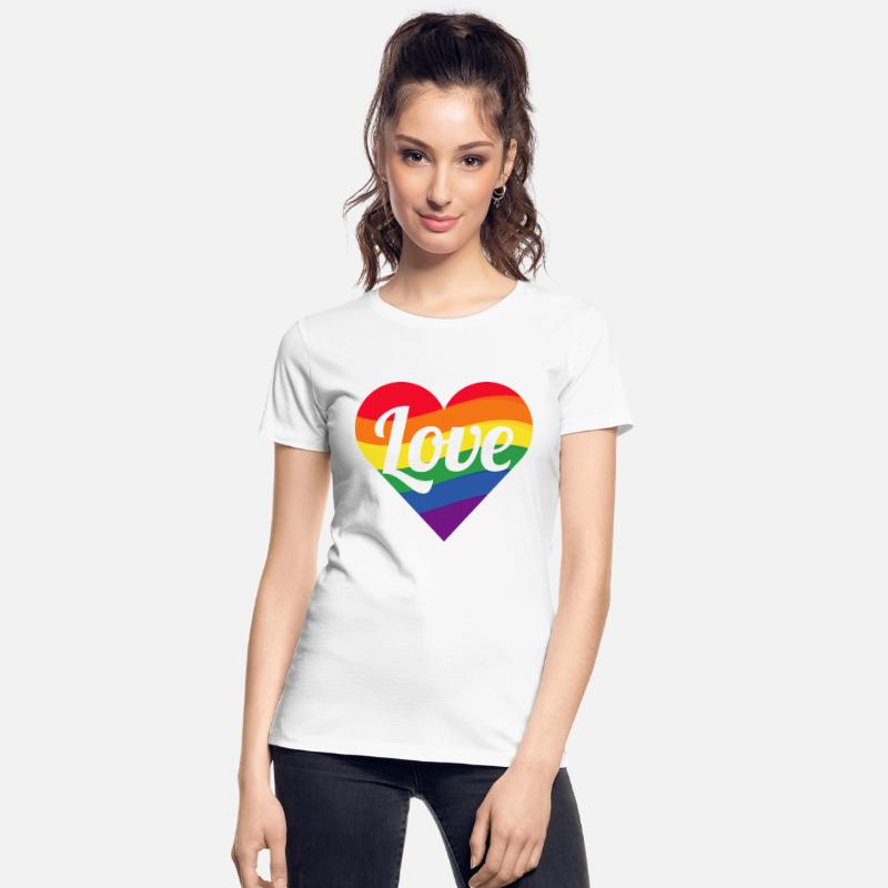 Rainbow Love Heart