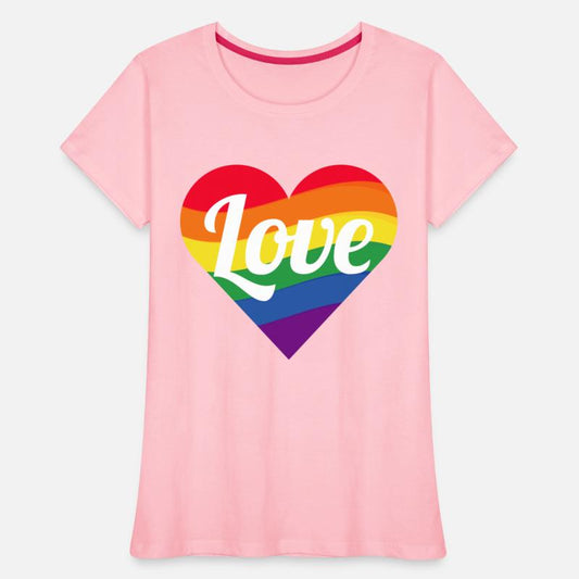 Rainbow Love Heart