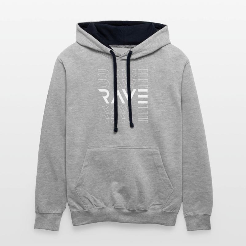 rave music minimal design