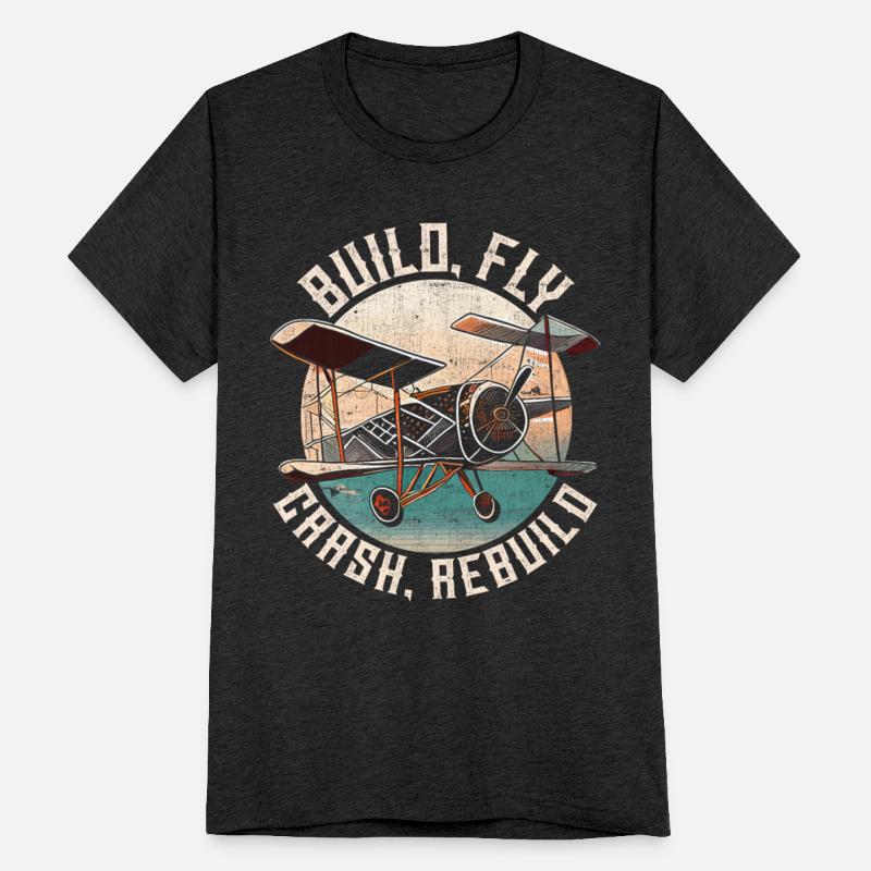 RC Plane Pilot Build Fly Crash Rebuild