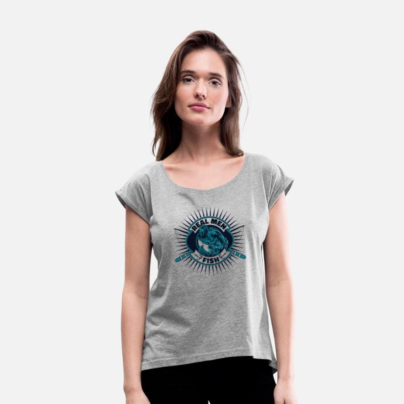 Real Men Fish Deep Sea Boat Ice Fisherman Fly