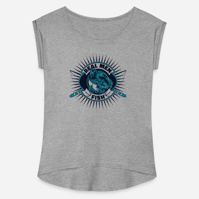 Real Men Fish Deep Sea Boat Ice Fisherman Fly