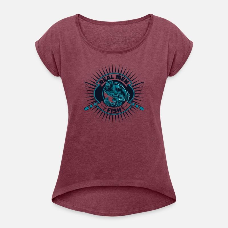 Real Men Fish Deep Sea Boat Ice Fisherman Fly