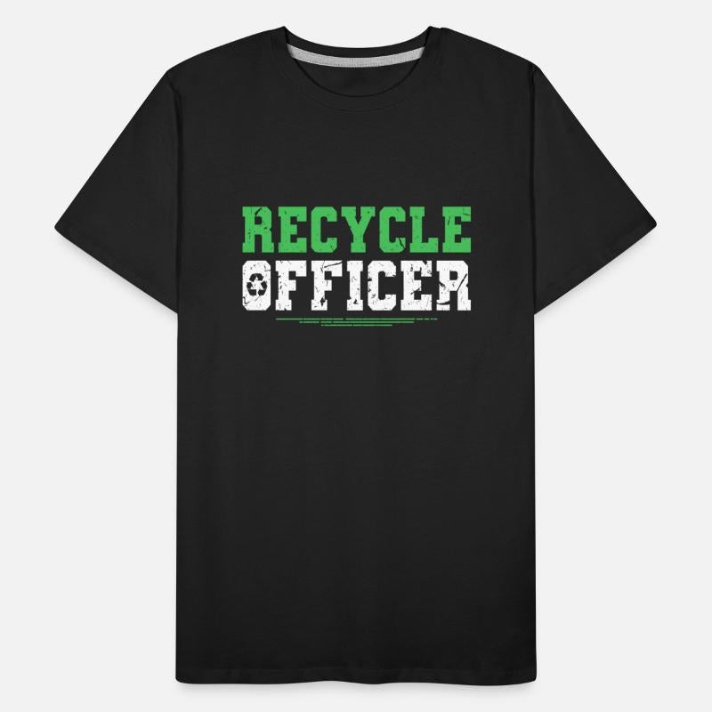 Recycle Officer Garbage Man Recycle