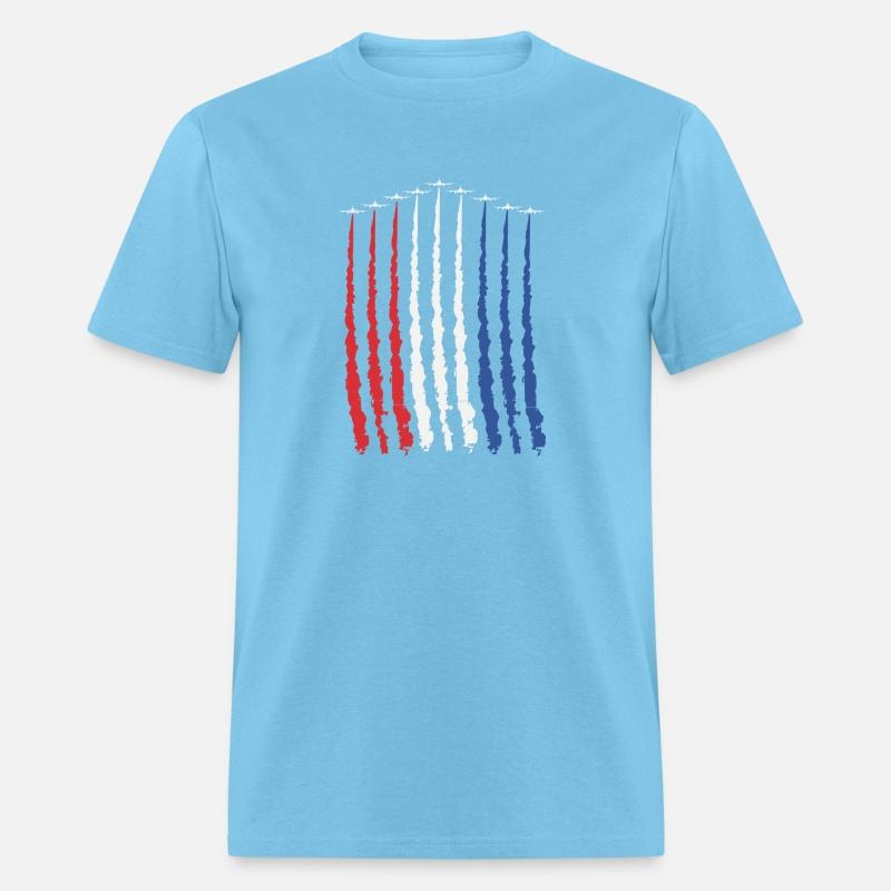 Red White Blue Air Force Flyover