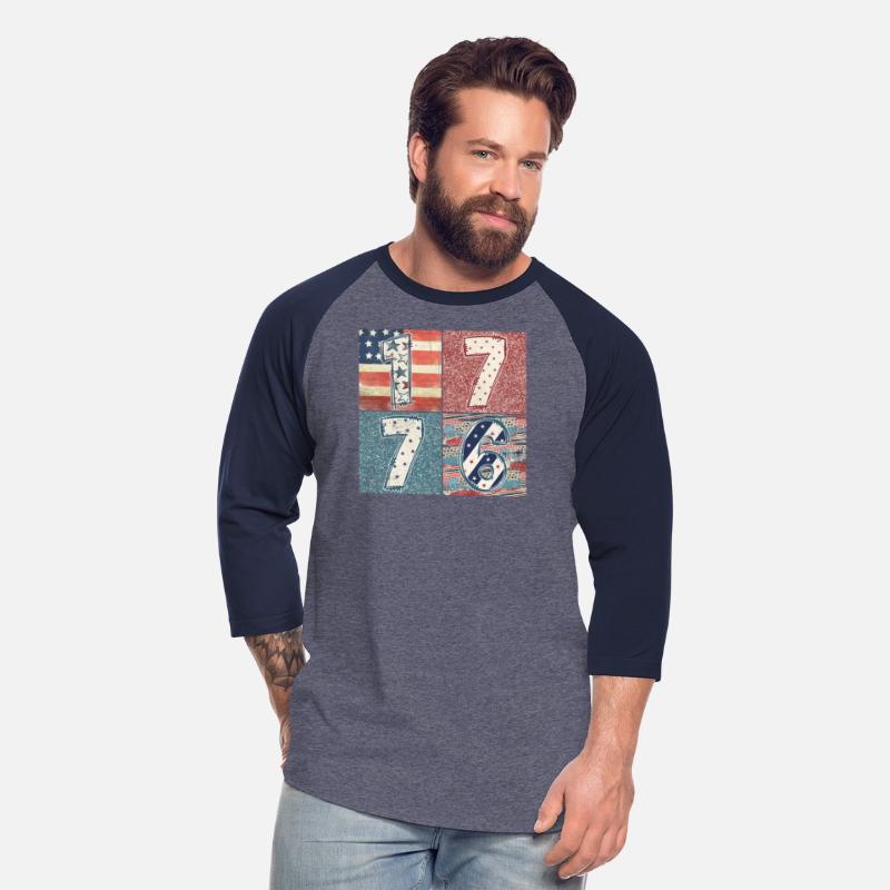 Retro 1776 Patriotic Independence Tee