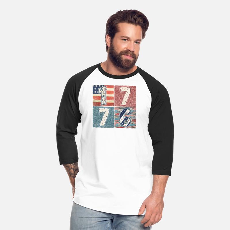 Retro 1776 Patriotic Independence Tee