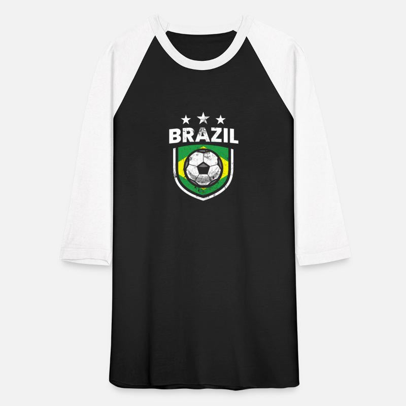 Retro Brazil Soccer Football Fan Country Brasil