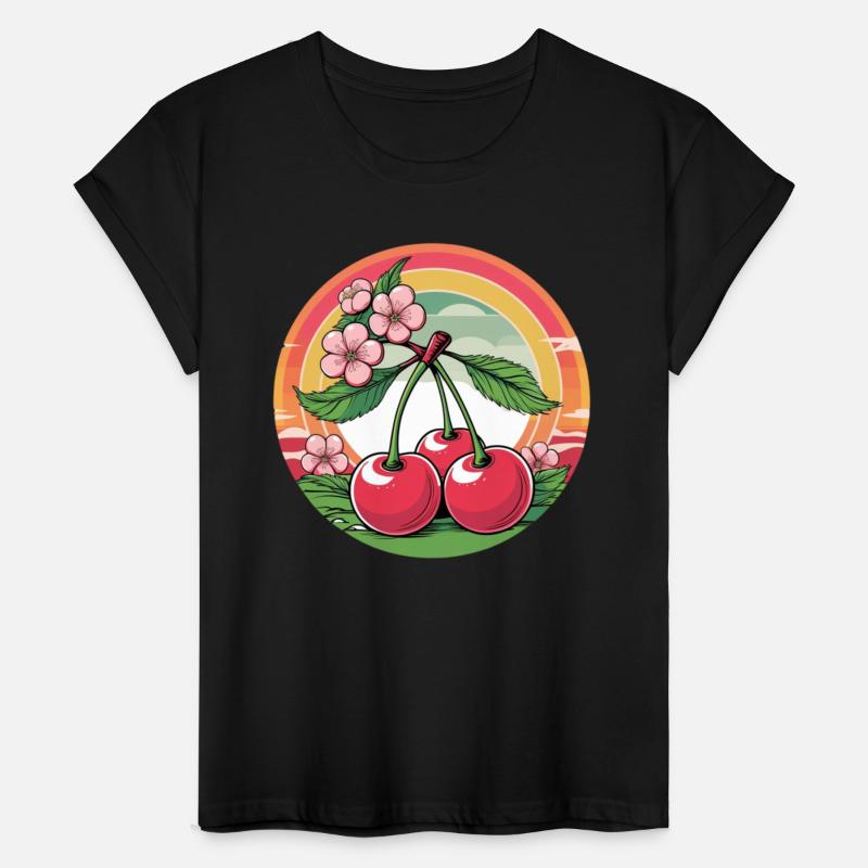 Retro Cherry Blossoms