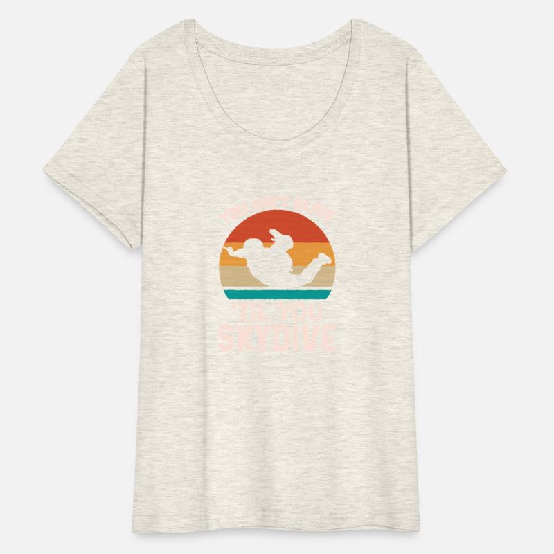 Retro Skydive Skydiver Skydiving