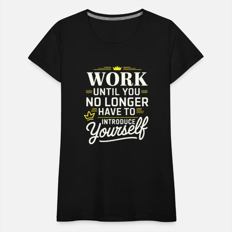 Rise to Recognition – Motivational Hustle design