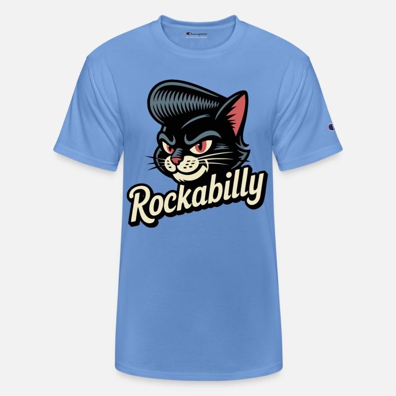 Rockabilly Cat – Retro Pompadour Feline