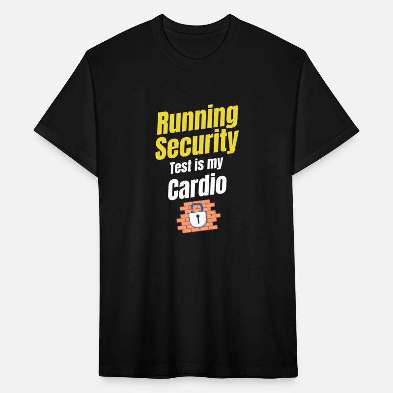 Running Security Test Is My Cardio Funny Cyber
