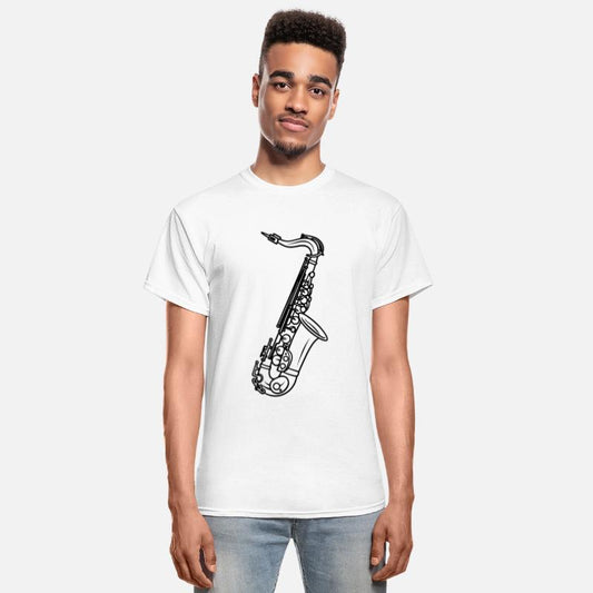 Saxophone Drawing