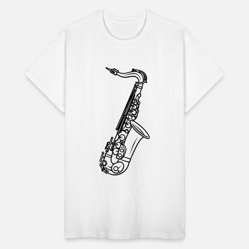 Saxophone Drawing