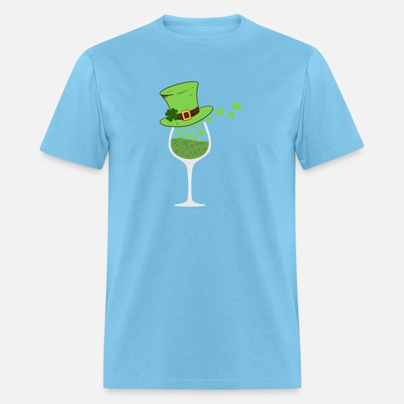 Shamrock Wine Glass St Patrick Day Irish For -