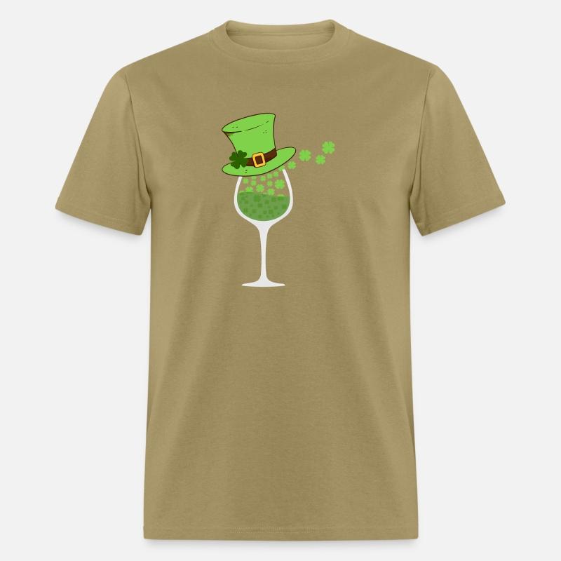 Shamrock Wine Glass St Patrick Day Irish For -