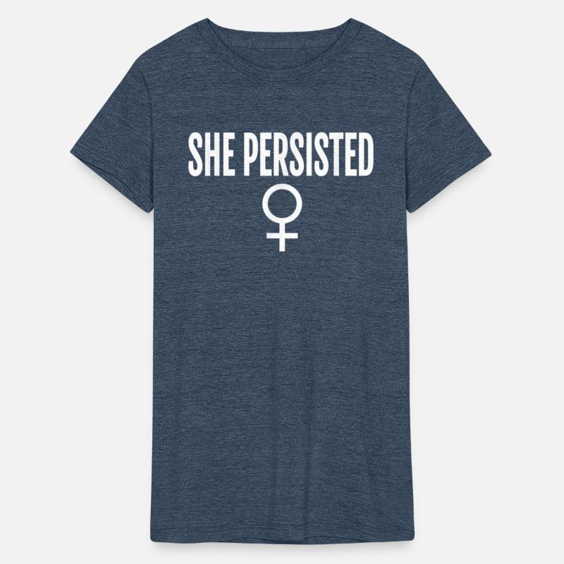She Persisted Feminist Clothing Symbol