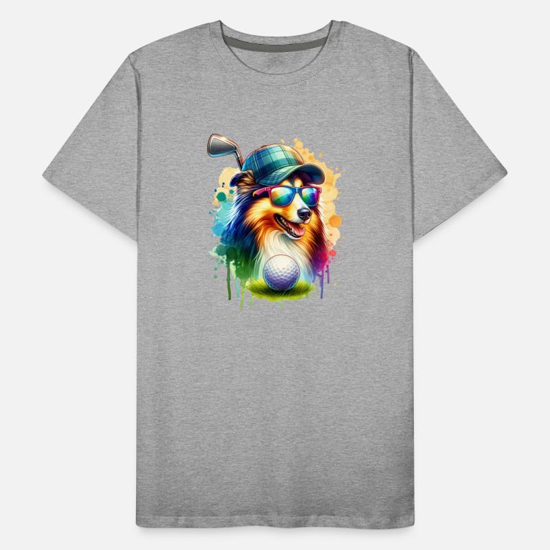 Shetland Sheepdog Golfer Golf Course Dog Owner