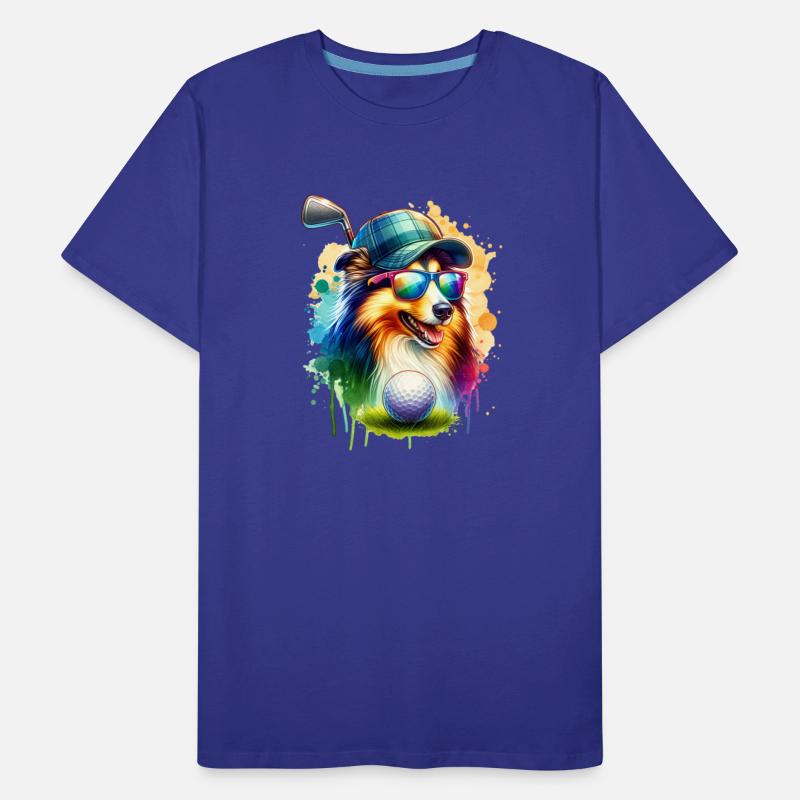Shetland Sheepdog Golfer Golf Course Dog Owner