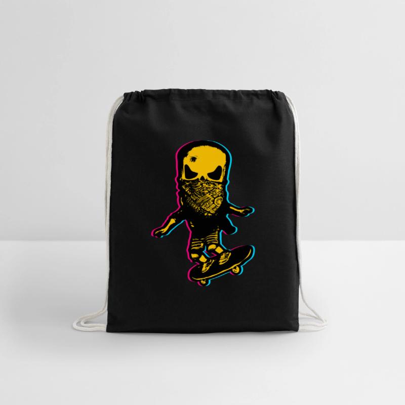 Skateboarder Skull