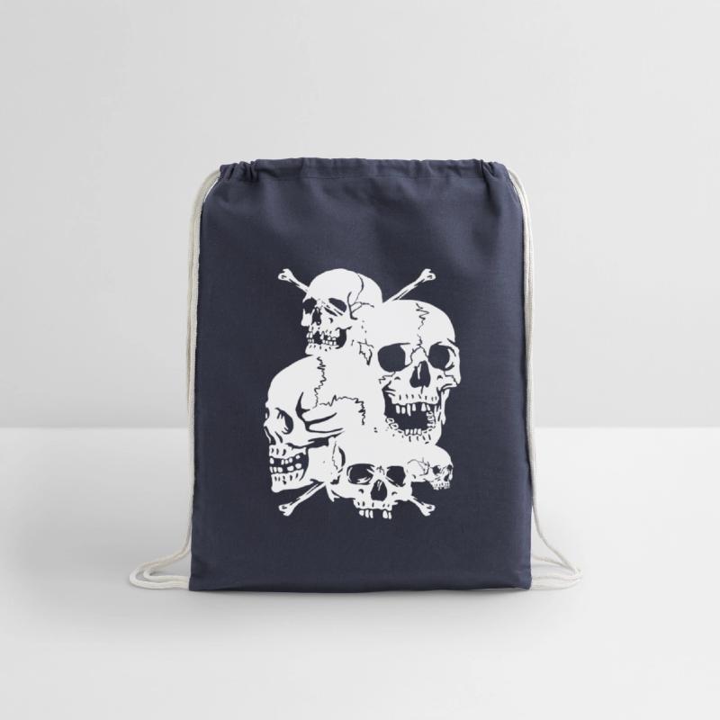 Skull and Bones White design