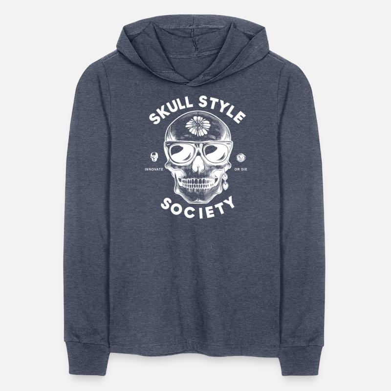skull style society clean white