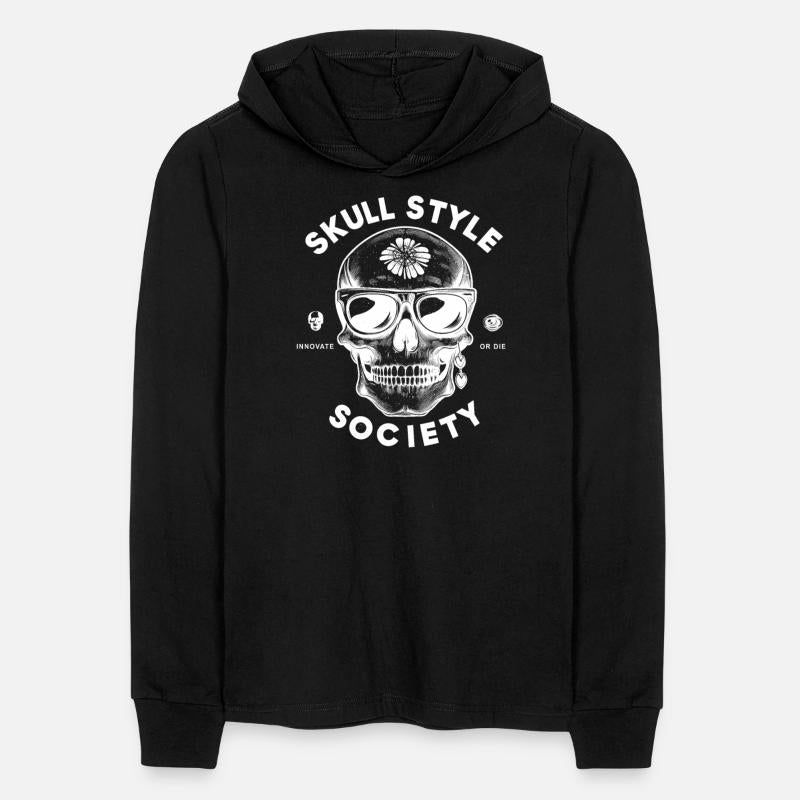 skull style society clean white