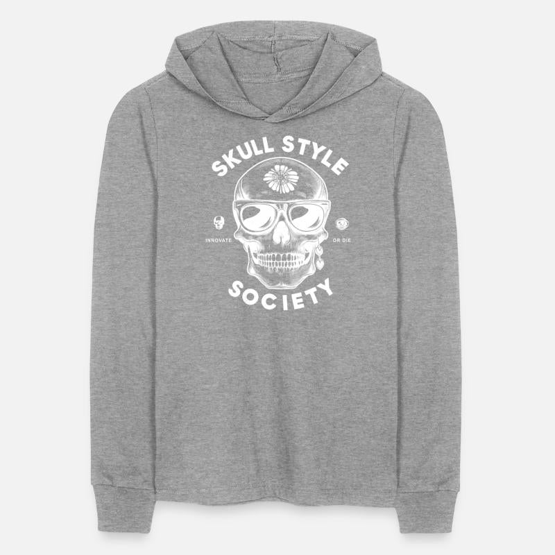 skull style society clean white