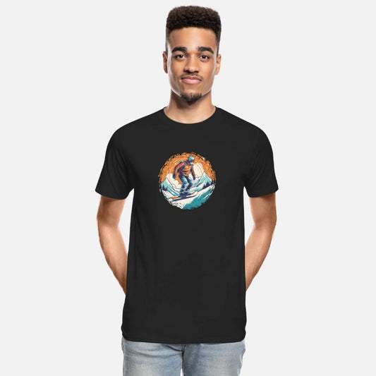 Snowboarding or skiing and then après-ski