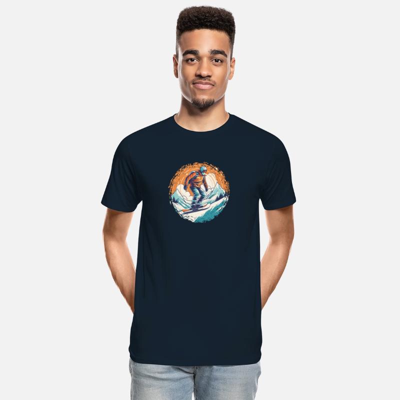 Snowboarding or skiing and then après-ski