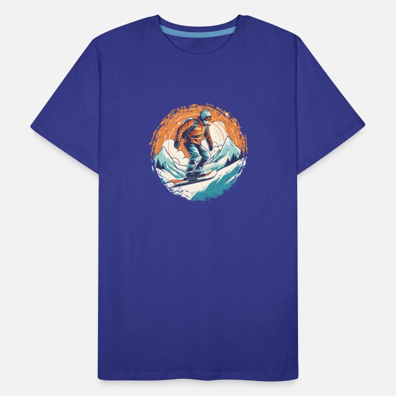 Snowboarding or skiing and then après-ski